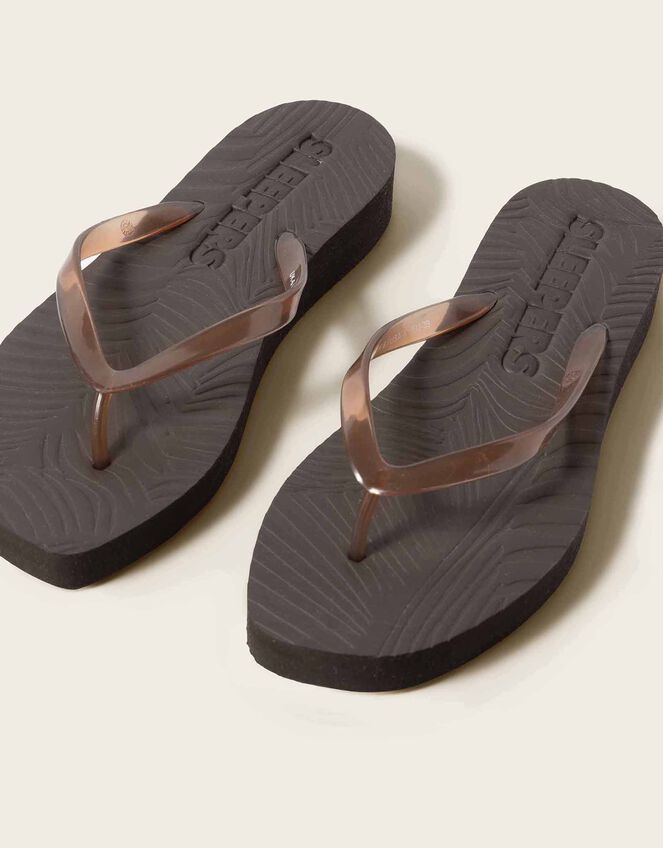 East Tapered Platform Sandal, Brown (BROWN), large