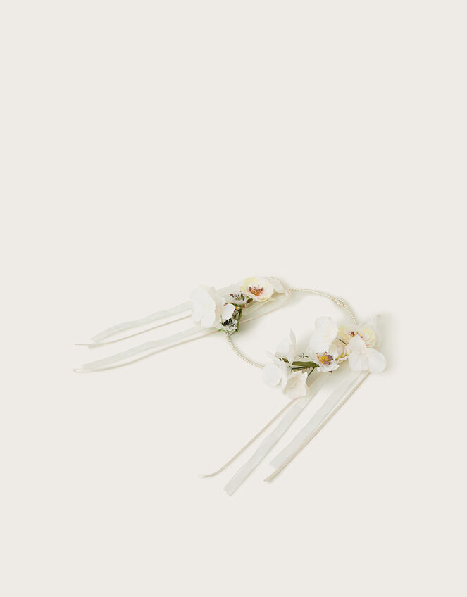 Meadow Ribbon Flower Crown, , large