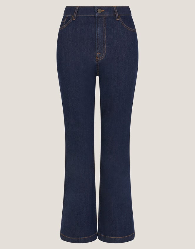 Cassie Kick Flare Jeans, Blue (INDIGO), large