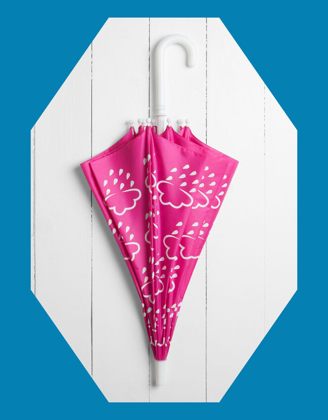 Grass and Air Colour-Revealing Umbrella, Pink (BRIGHT PINK), large