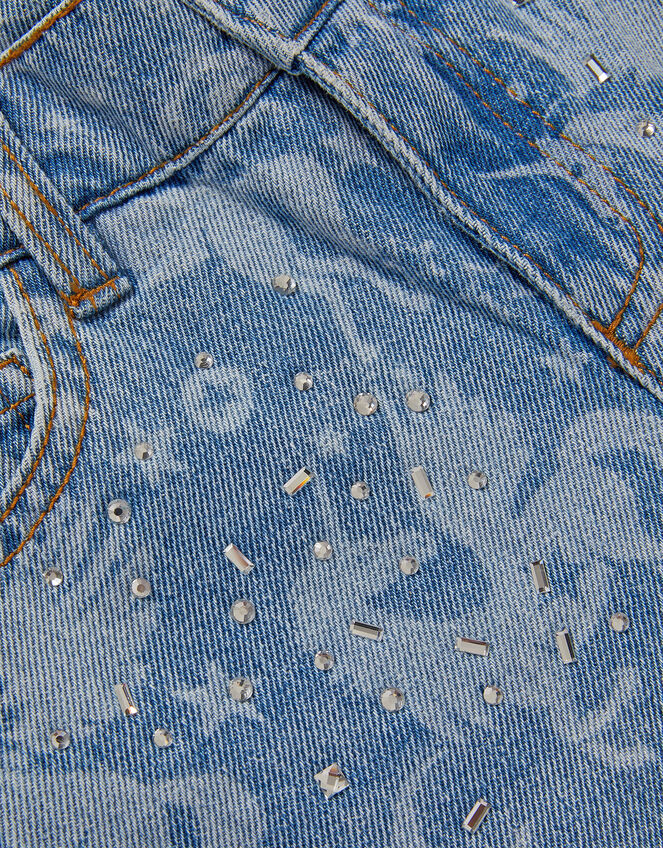 Unicorn Wide Leg Jeans, Blue (BLUE), large