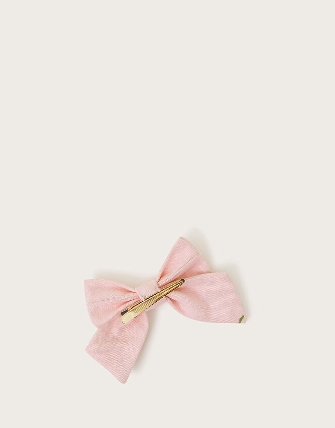 Boutique Embellished Bow Clip, , large