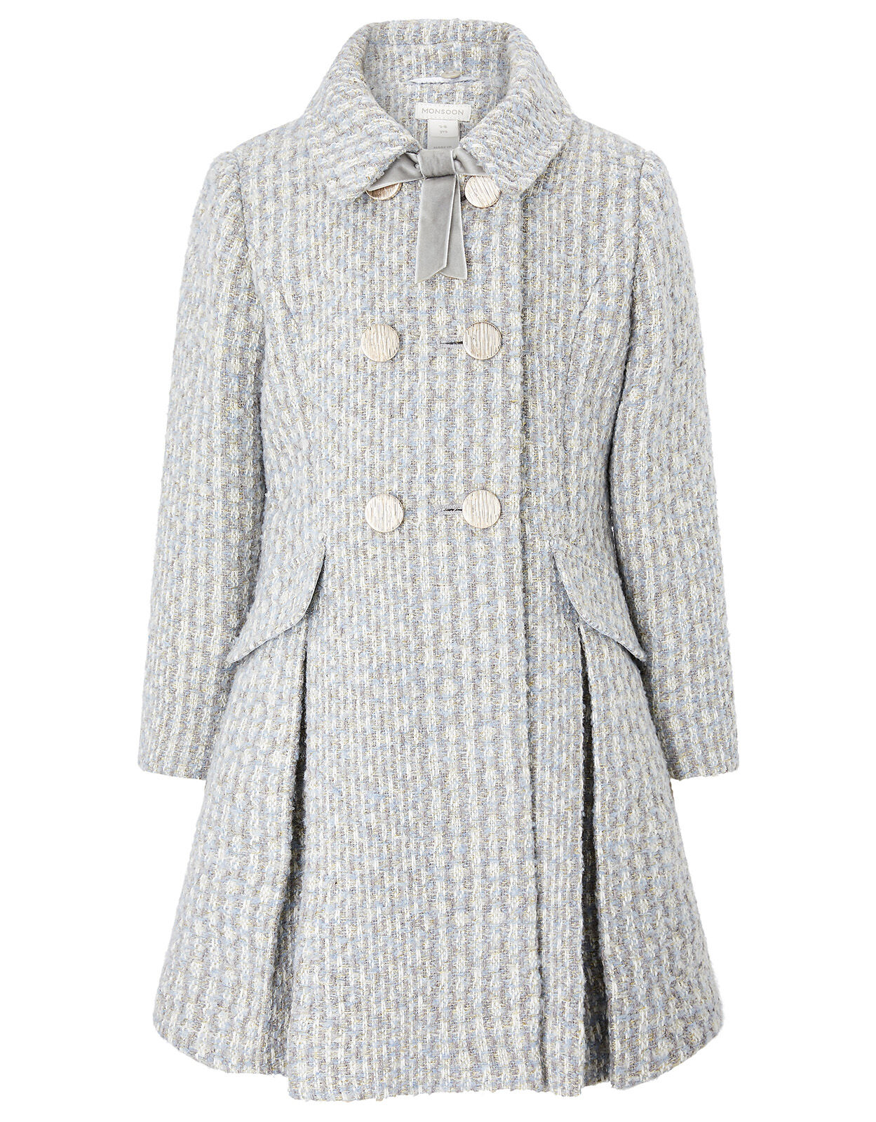 Sparkle Tweed Skirted Coat Girls Coats Jackets Monsoon UK