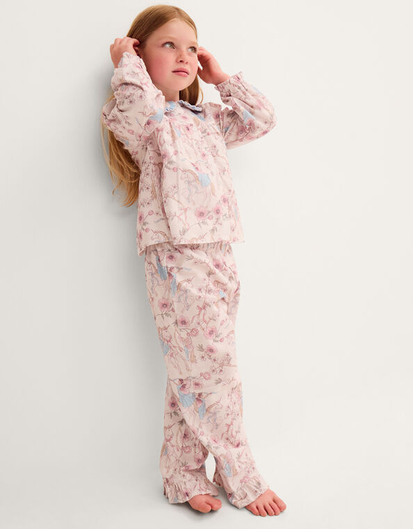 Forest Fairy Long Pyjamas Set, Pink (PINK), large