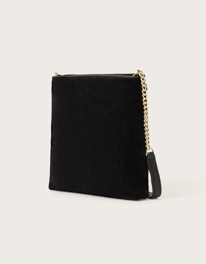 Small Leather Cross-Body Bag, , large