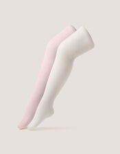 2-Pack Lace Tights, Multi (MULTI), large