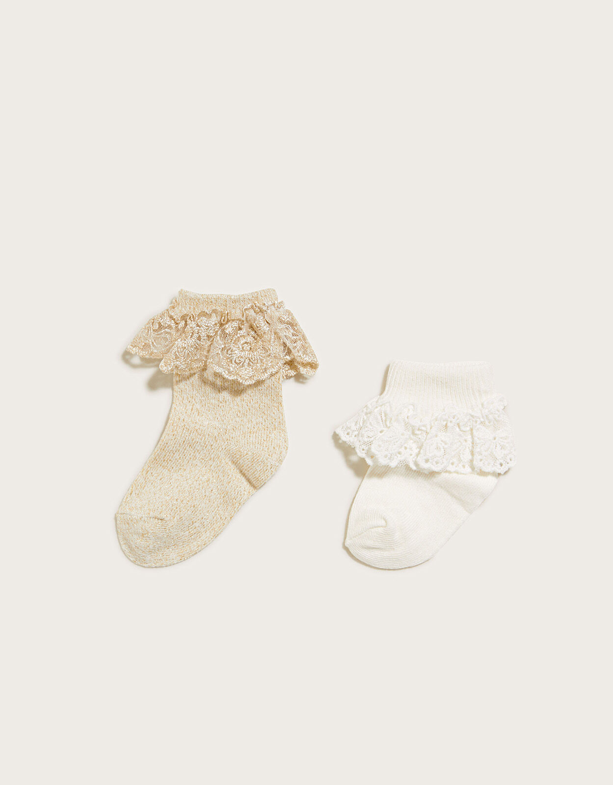 Golden socks sales for baby girl