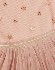 Unicorn Embellished Disco Dress, Pink (PINK), large