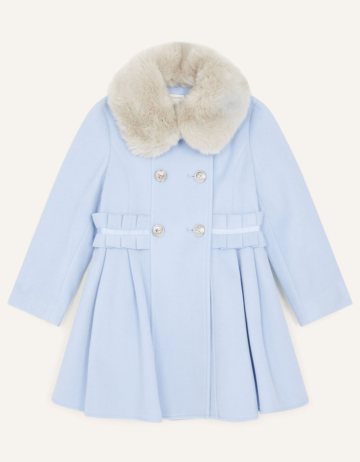 Pale blue shop coat uk