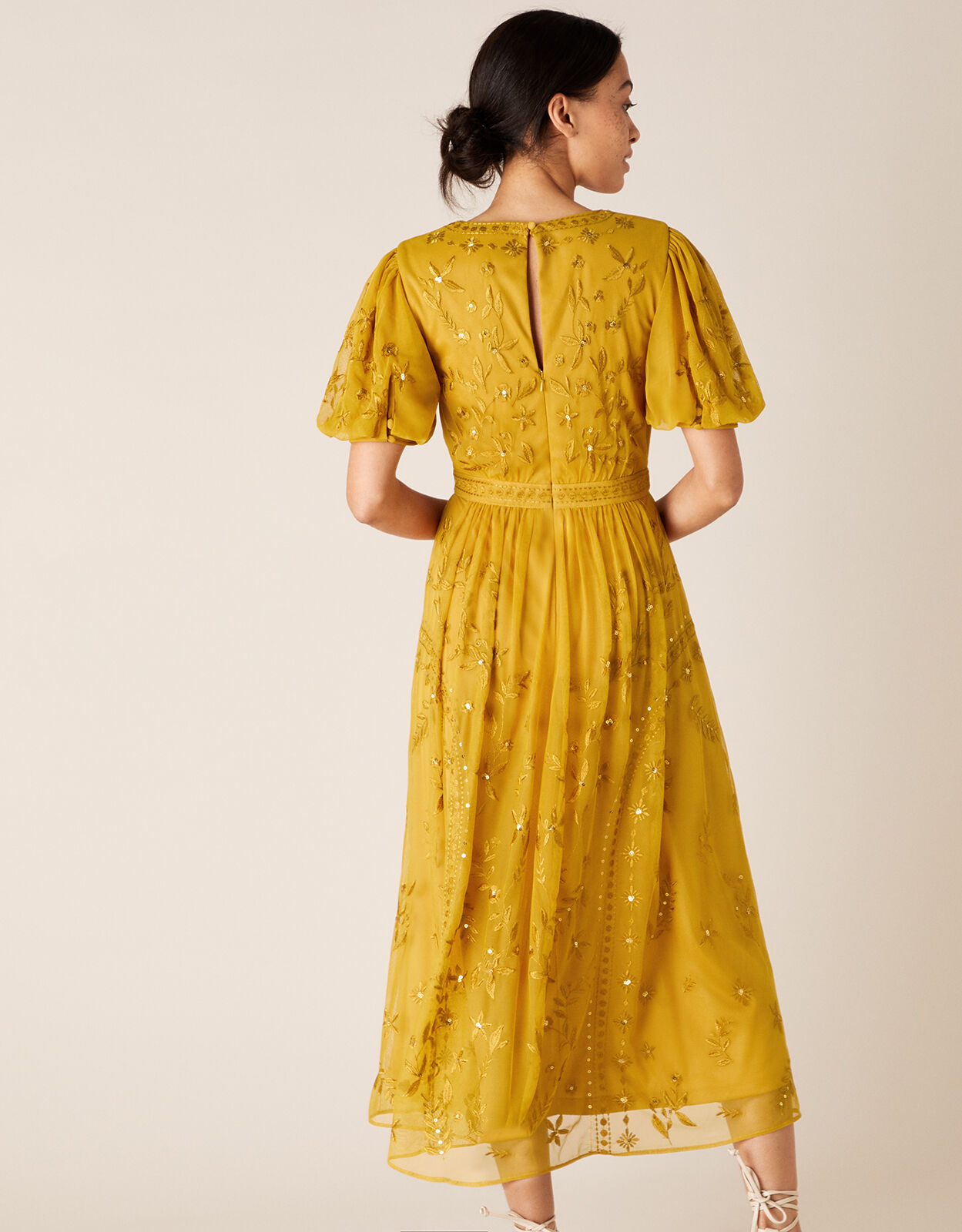 Monsoon cheap yellow dresses