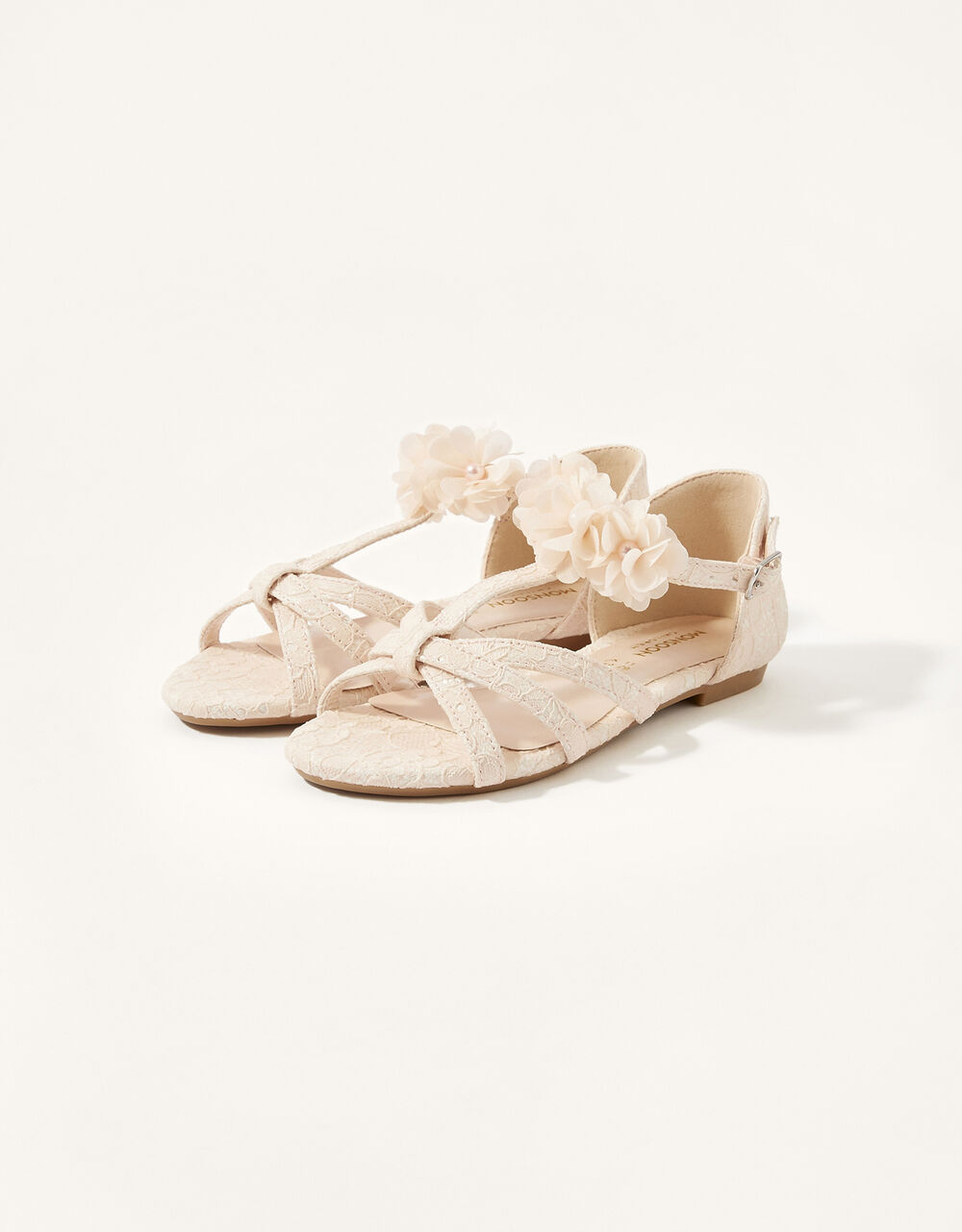 Children Children's Shoes & Sandals | Bridal Corsage Sandals Pink - DL60882