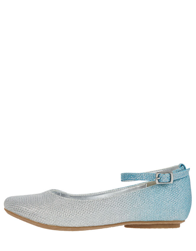 Alexa Ombre Ballerina Flats, Blue (BLUE), large