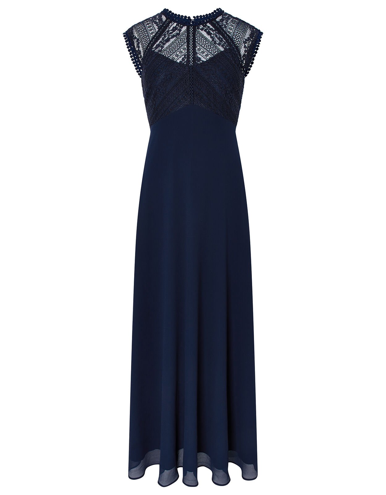 Monsoon navy maxi dress new arrivals
