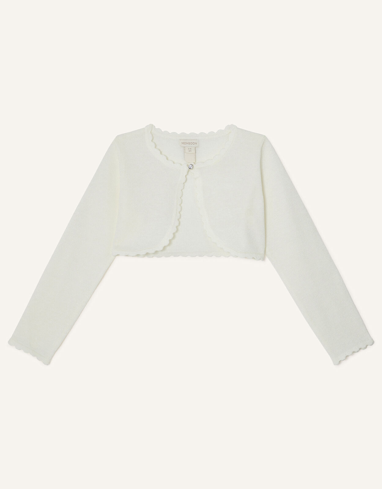 Childrens ivory bridesmaid cardigans sale