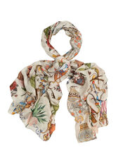 One Hundred Stars Cornucopia Print Scarf, , large