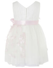 Baby 3D Butterfly Dress, Ivory (IVORY), large