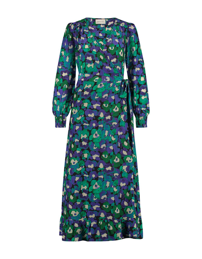 Fabienne Chapot Natalie Dress Popping Flowers-Riad Blue
