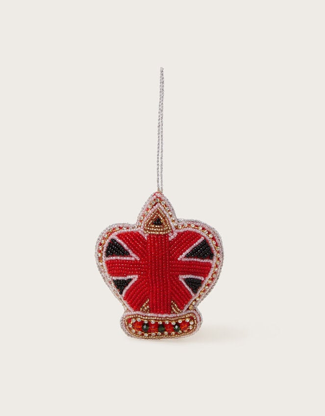 Embellished Union Jack Hanging Decoration, , large