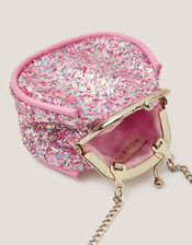 Mini Glitter Clip Frame Bag, , large