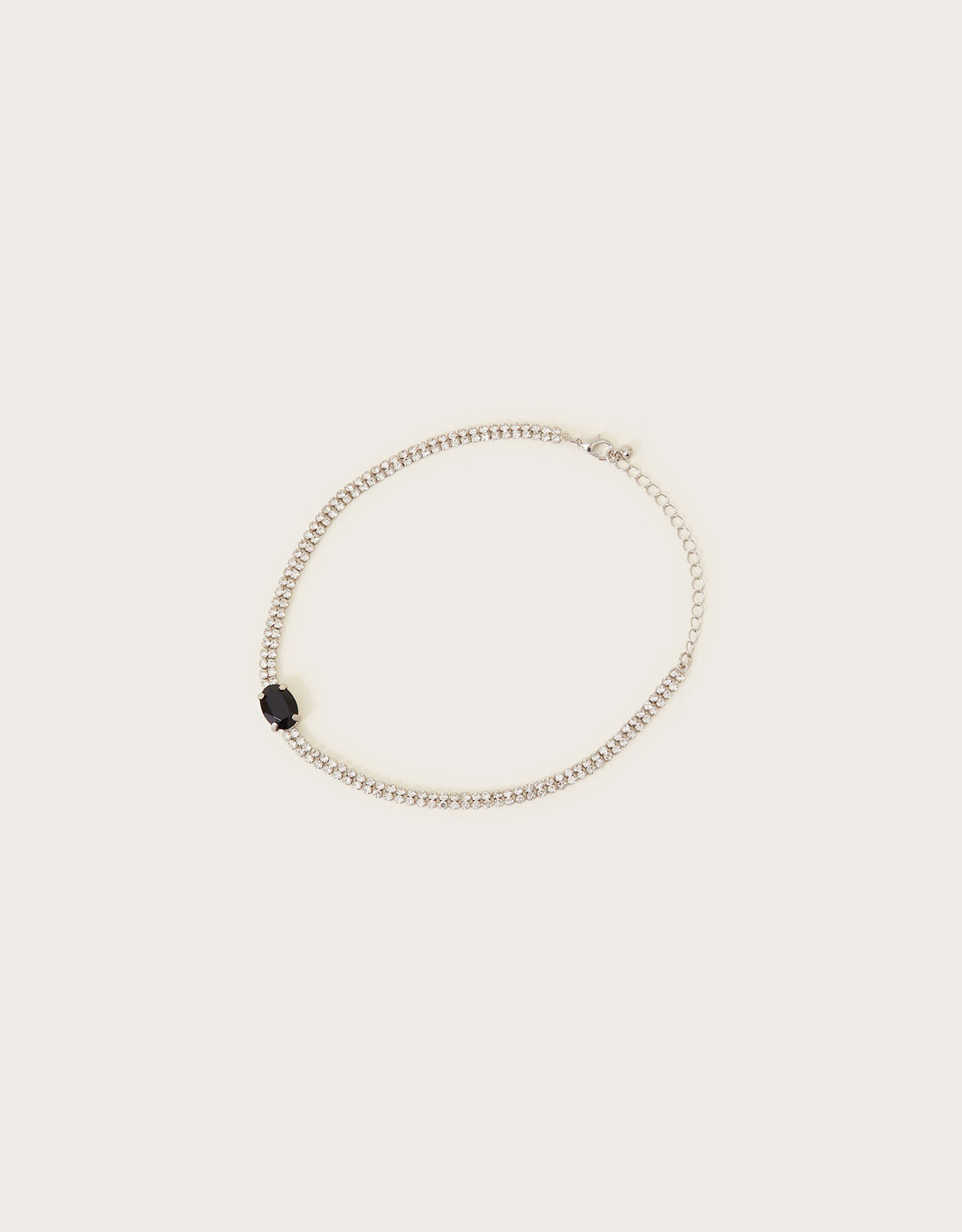 Stone Diamant Choker Necklace