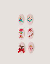 Christmas Hair Clips Gift Set, , large