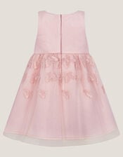 Baby Mapel Butterfly Tulle Dress, Pink (PINK), large
