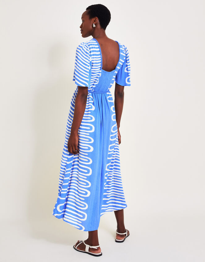 Orla Print Dress, Blue (BLUE), large
