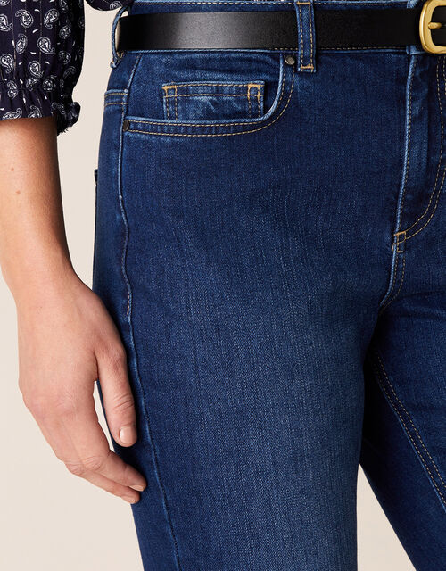 Sophie Straight Leg Jeans with Organic Cotton, Blue (DENIM BLUE), large