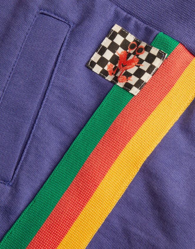Side Stripe Joggers, Blue (BLUE), large