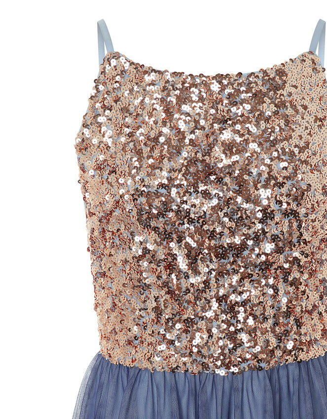 Selena Sequin Maxi Dress, Gold (GOLD), large