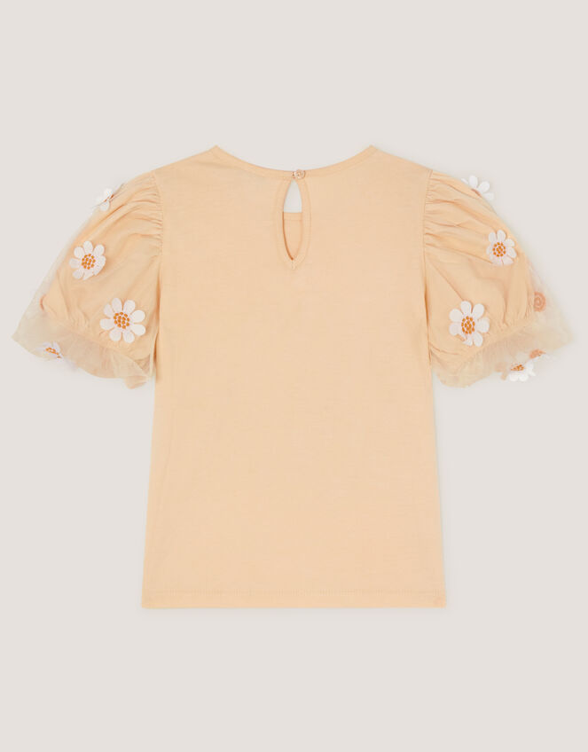 Bunny Graphic Appliqu&eacute; T-Shirt, Yellow (YELLOW), large