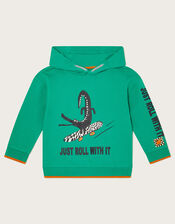 Roll With It Hoodie, Green (GREEN), large