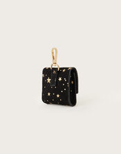 Suede Star Foil Print Ear Pod Case, , large