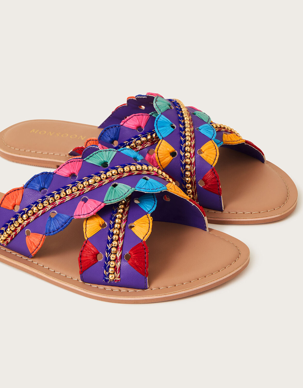 Raffia flip flops 2025 uk