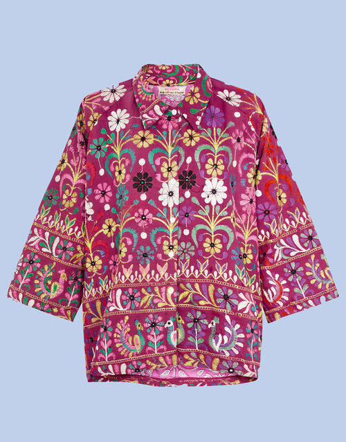 La Galeria Elefante Gypsy Jacket, Pink (PINK), large