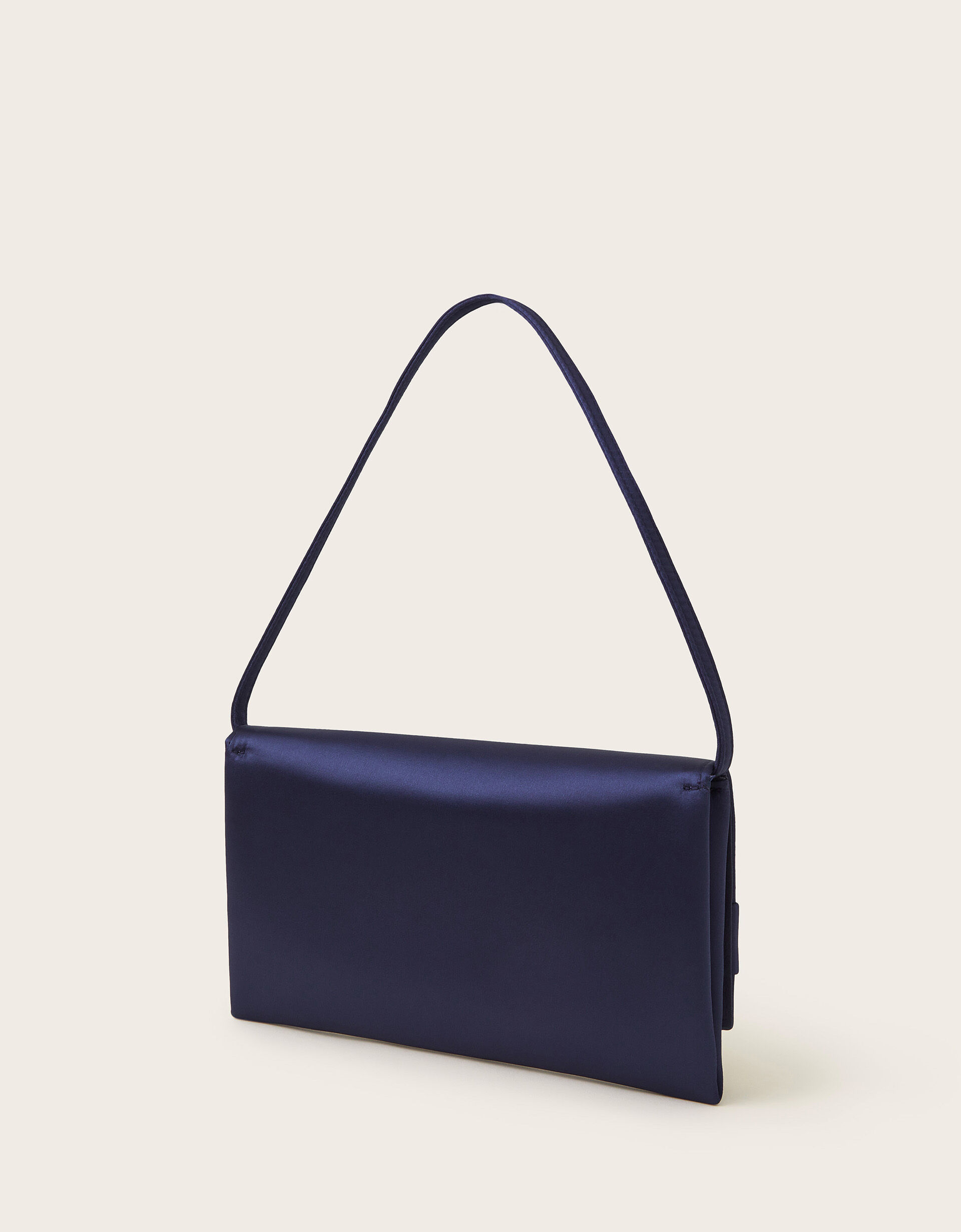 Selma Satin Clutch Bags Purses Monsoon UK