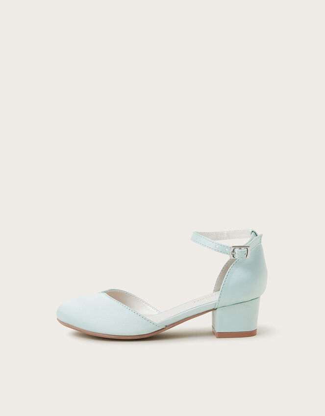Tulip Toe Two-Part Heels, Green (SAGE), large