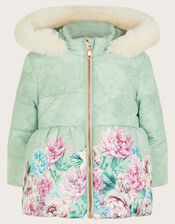 Baby Floral Coat, Multi (MULTI), large