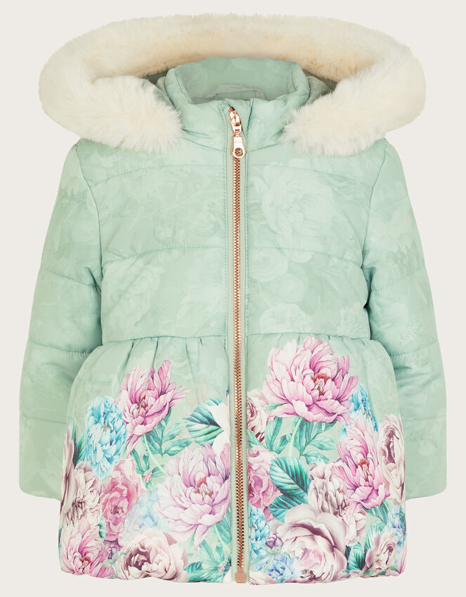 Baby Floral Coat, Multi (MULTI), large