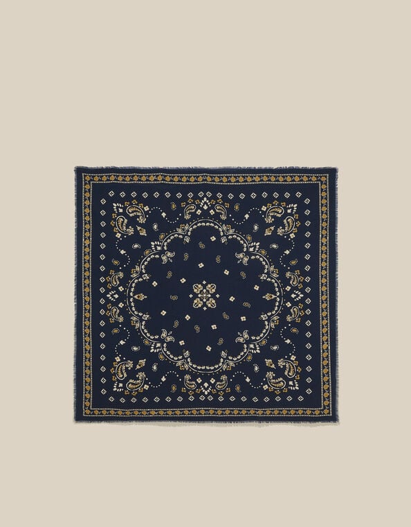 Jamelia Large Floral Scarf, , large
