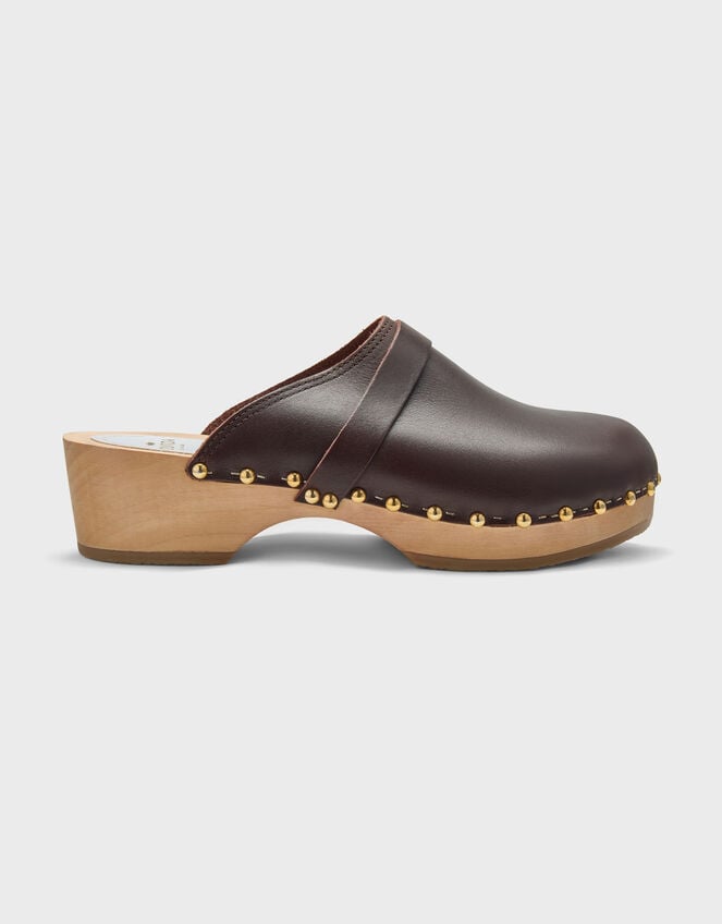 East Sabot Youyou Yren Rock Clogs, Brown (CHOCOLATE), large