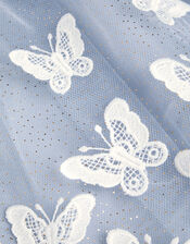Kiara Tulle Lace Butterfly Skirt, Blue (BLUE), large