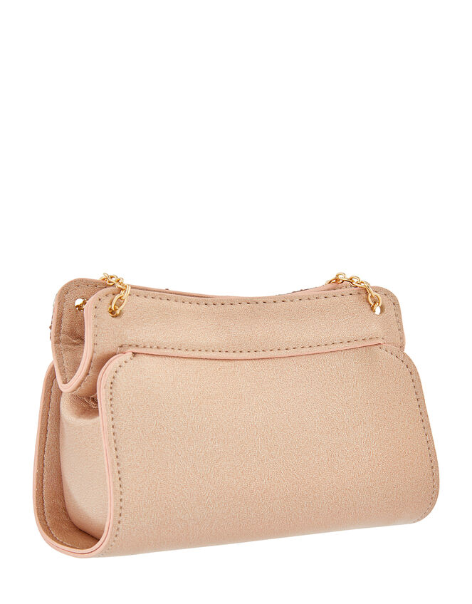 Metallic Bag with Chain, , large