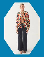 Maison Hotel Embroidered Jacket, Multi (MULTI), large