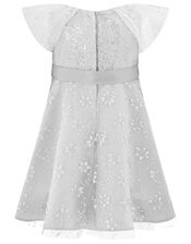 Baby Millie Sequin Party Dress, Silver (SILVER), large
