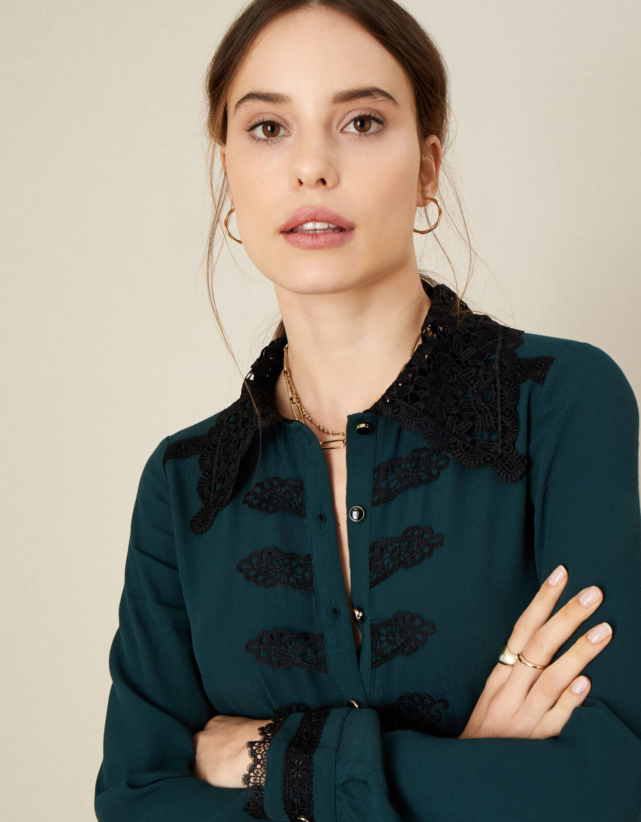 Military collar clearance