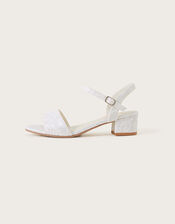 Lacey Sandals, Ivory (IVORY), large