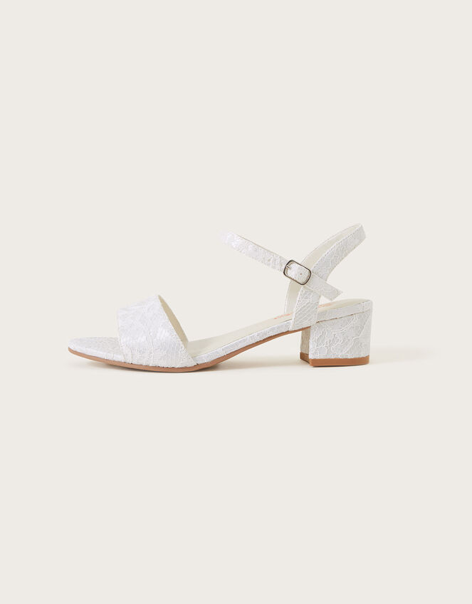 Lacey Sandals, Ivory (IVORY), large