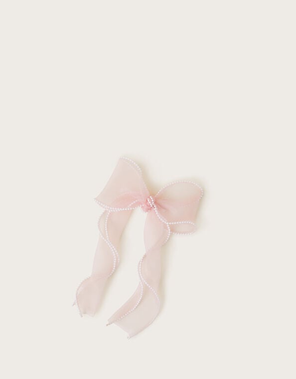 Pearly Hair Bow, , large