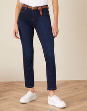 Azura Premium Regular Jeans with Sustainable Fabric, Blue (DARK BLUE), large